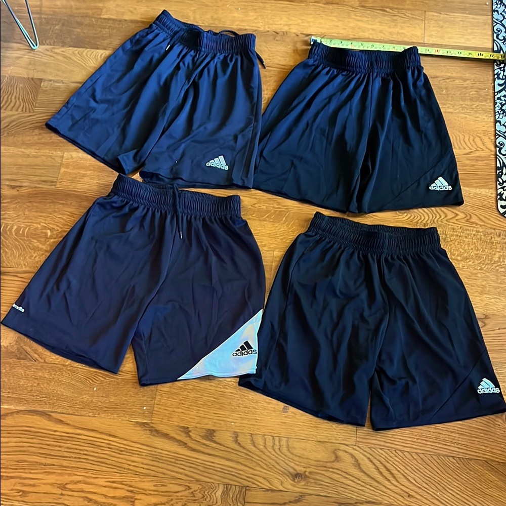 Adidas Boys Athletic Shorts Set Sz YL